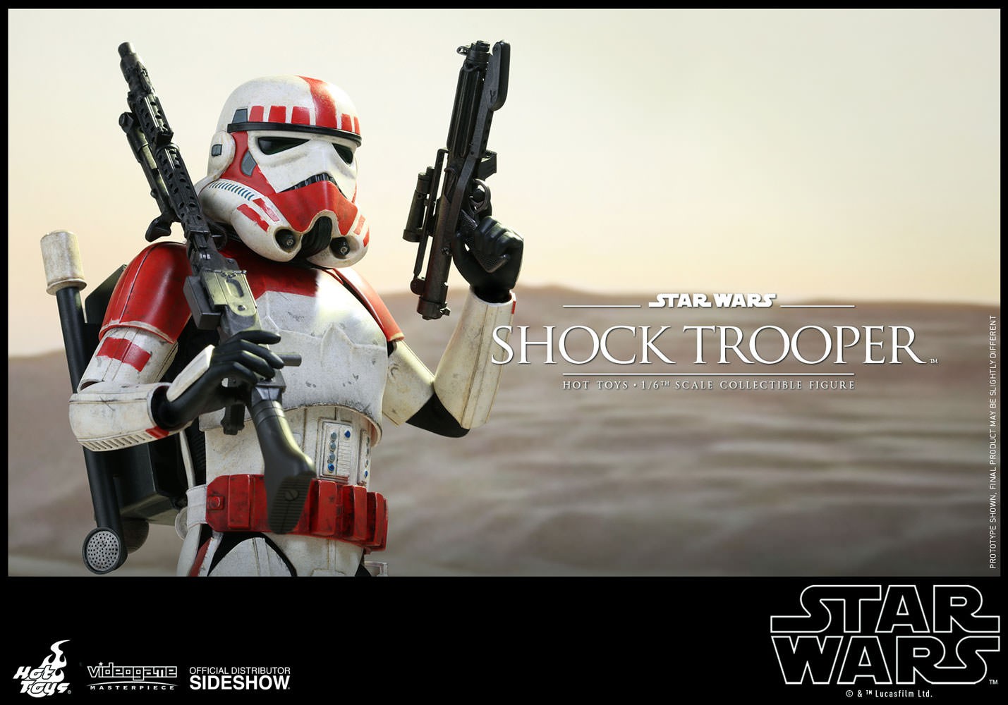 公式の hottoys『スター・ウォーズ ショック・トルーパー バトル 