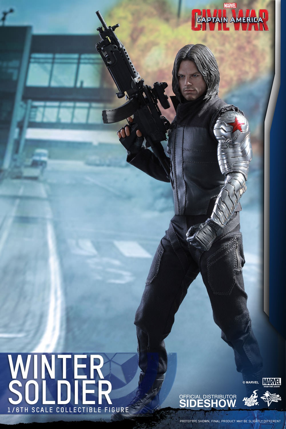Marvel Winter Soldier Sixth Scale Figure by Hot Toys | Sideshow