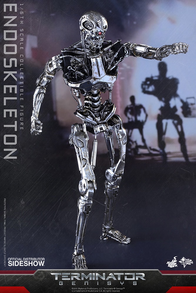 Terminator Endoskeleton Sixth Scale Figure by Hot Toys Sideshow