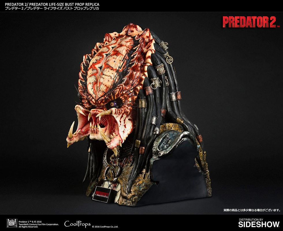 好きに Predator 2 CoolPr by Replica Prop Bust Life-Size 2 Predator エイリアン