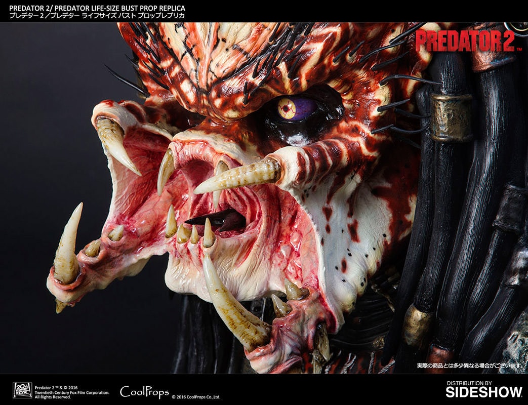 人気の贈り物が大集合 2 Predator 2 Predator Life-Size CoolPr by Replica Prop Bust エイリアン