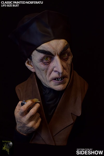 Nosferatu Classic Painted Nosferatu Life-Size Bust by Black