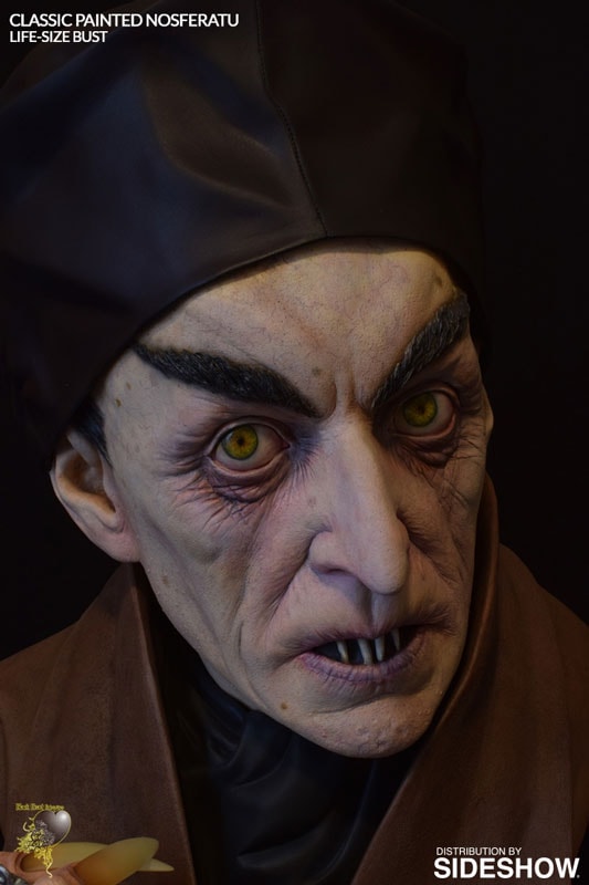 Nosferatu Classic Painted Nosferatu Life-Size Bust  (Prototype Shown) View 2