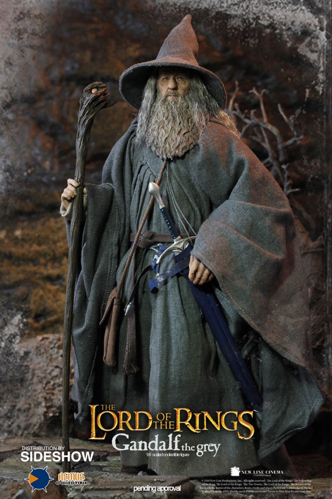大特価 言い換え Hobbit The Gandalf Coll Asmus by Figure Scale Sixth Grey the スーツ