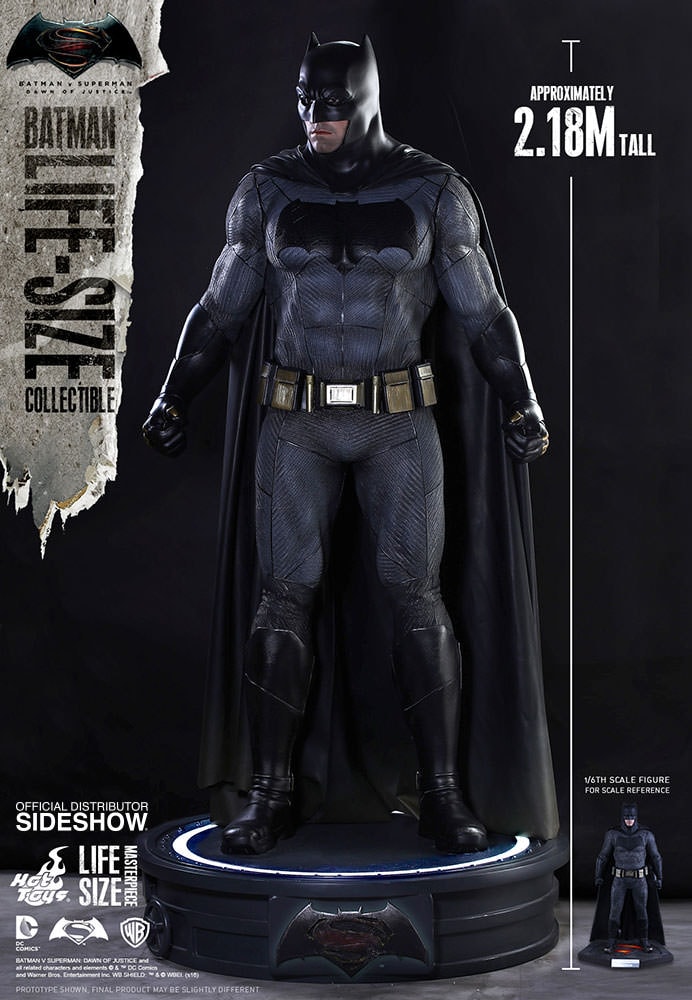 DC Comics Batman Life Size Figure by Hot Toys Sideshow Collectibles