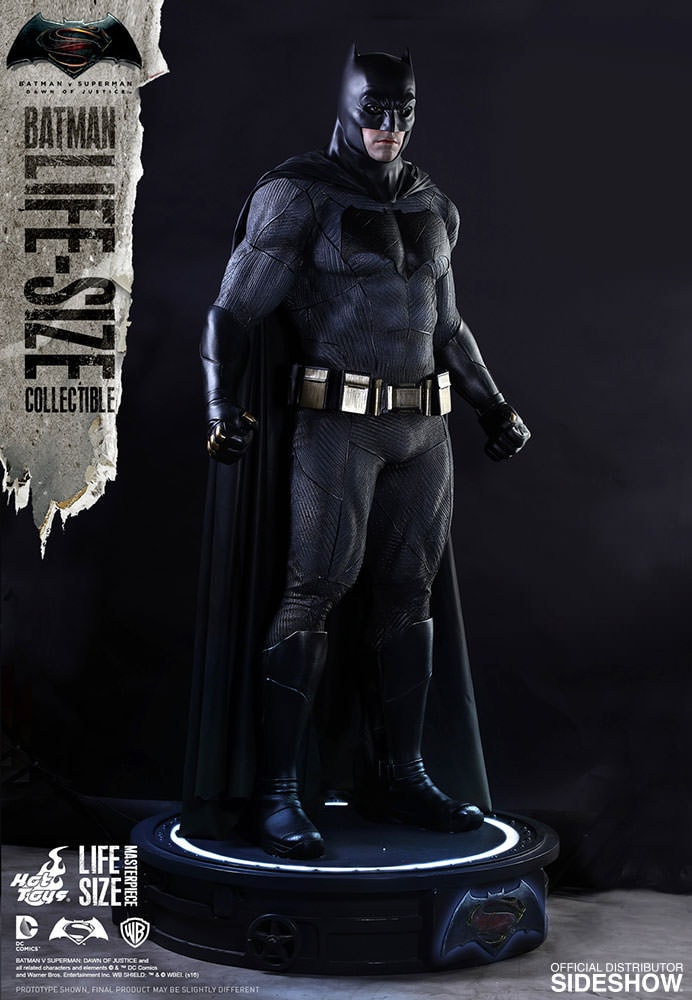 DC Comics Batman Life Size Figure by Hot Toys Sideshow Collectibles