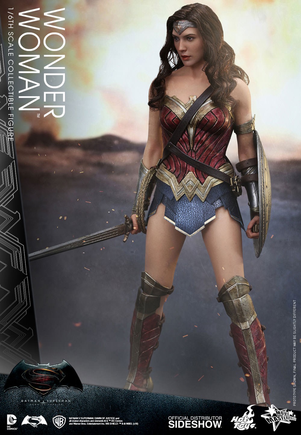 Hot toys wonder woman bvs hot sale