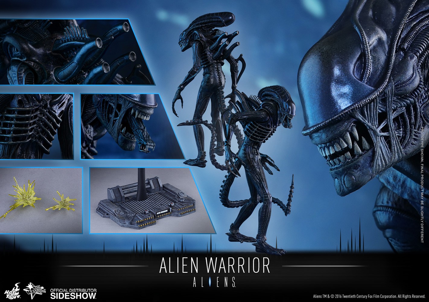【メール便不可】 Scale Sixth Warrior Alien Aliens Figure Toys Hot by SF・ファンタジー・ホラー
