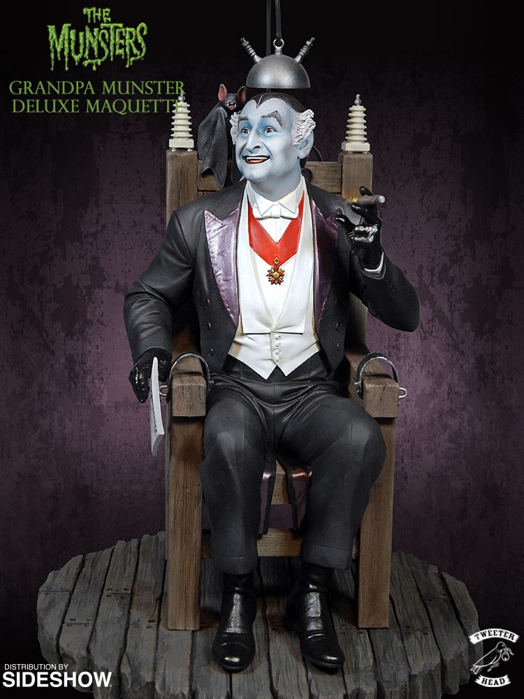 Amazon.com: Super7 The Munsters Grandpa (Grayscale) - 3.75