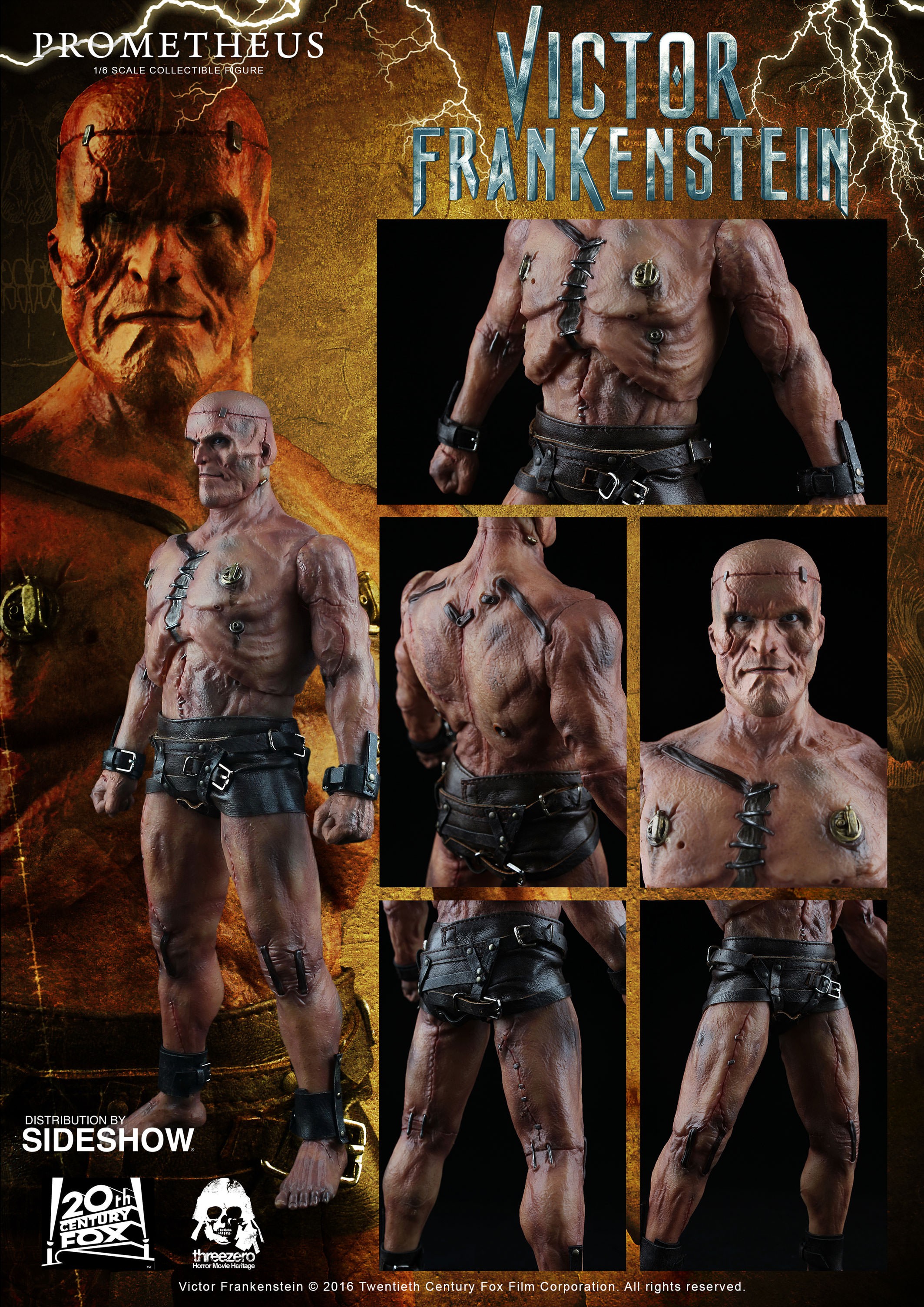 Victor Frankenstein Prometheus Sixth Scale Figure by Threeze