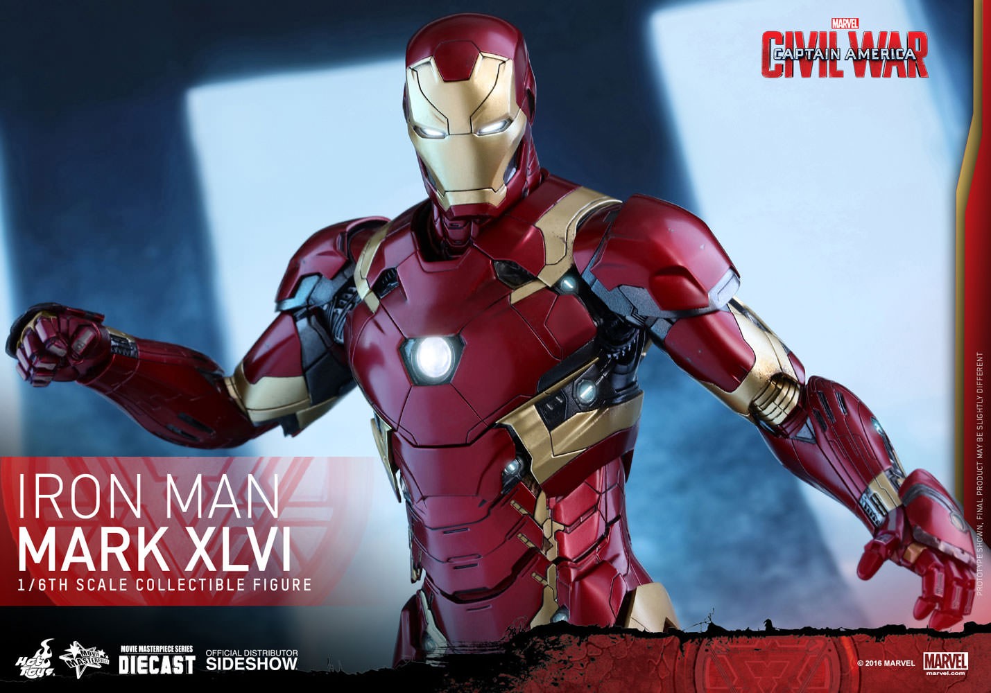 Iron Man Mark XLVI (Prototype Shown) View 16