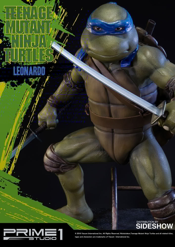 プライム1スタジオ レオナルド TMNT Leonardo Polystone Statue by Prime 1 Studio | Sideshow