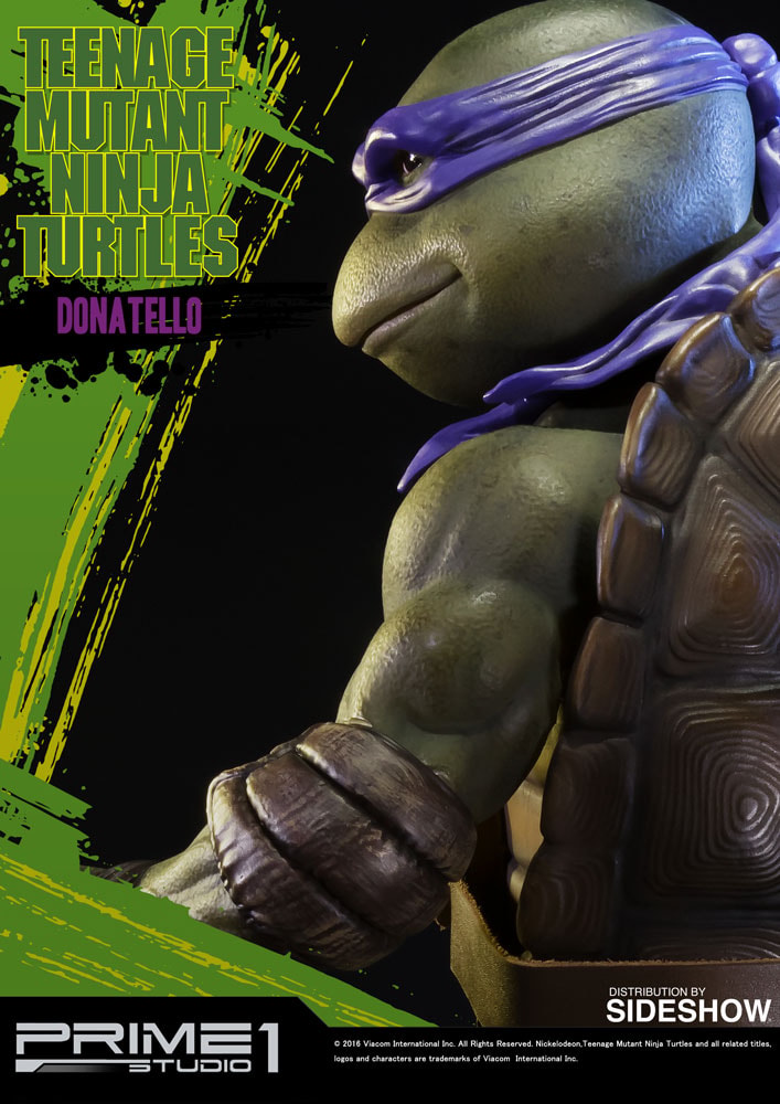 Teenage Mutant Ninja Turtles Donatello Polystone Statue  (Prototype Shown) View 8
