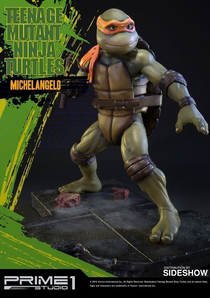 TMNT Michelangelo Polystone Statue by Prime 1 Studio | Sideshow