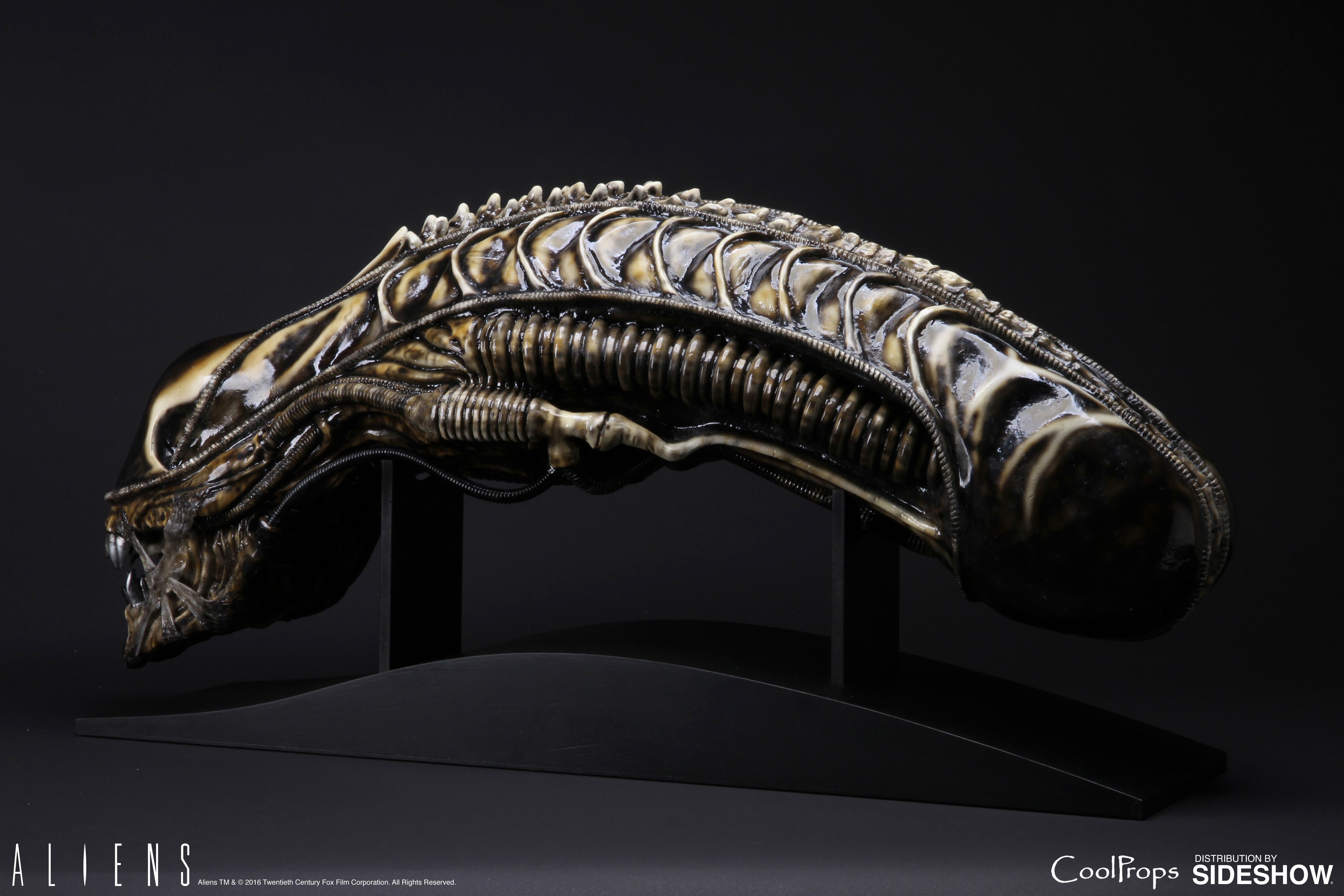 coolprops エイリアン ライフサイズ ビッグチャップ sideshow SIDESHOW COLLECTIBLES ALIEN WARRIOR LIFE SIZE Head 1:1 BUST