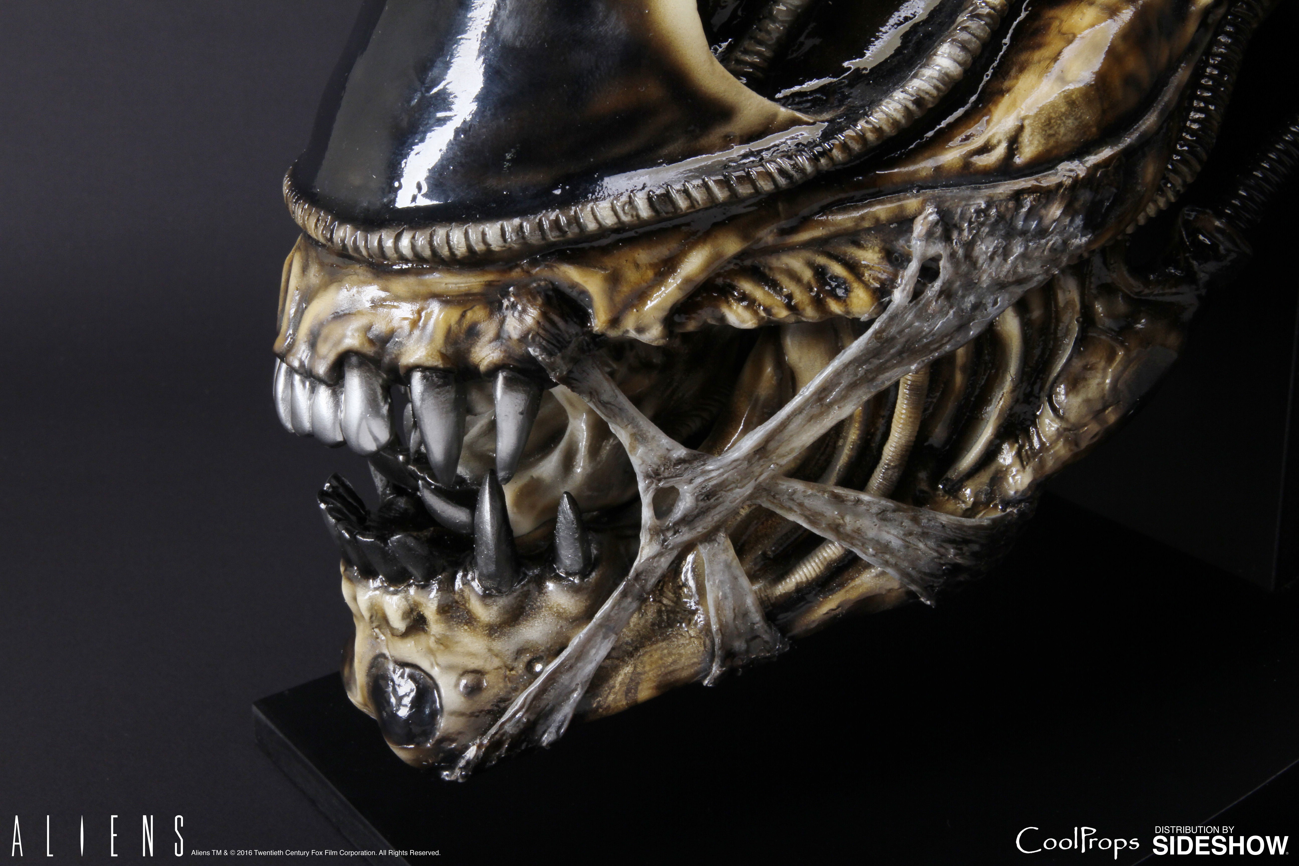 【激安通販オンラインショップ】 Alien Aliens Warrior CoolProp by Replica Prop Head Life-Size エイリアン