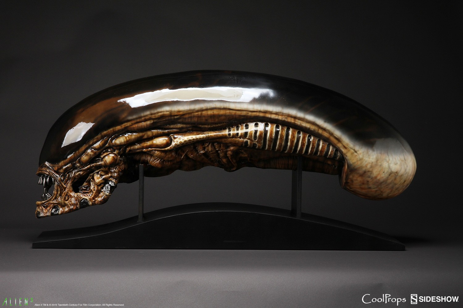 年内削除 エイリアン3 ドッグエイリアン ライフサイズ ヘッド プロップレプリカ Alien 3 Dog Alien Life-Size Head Prop Replica by CoolProps
