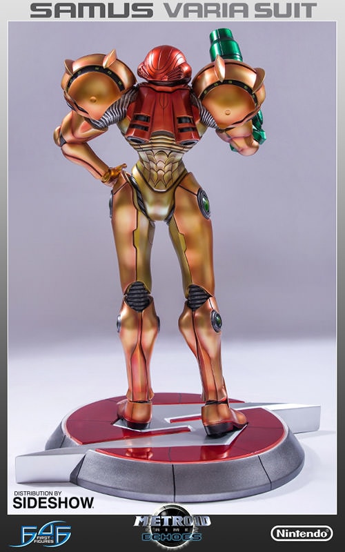 Nintendo Samus Varia Suit Statues  (Prototype Shown) View 4