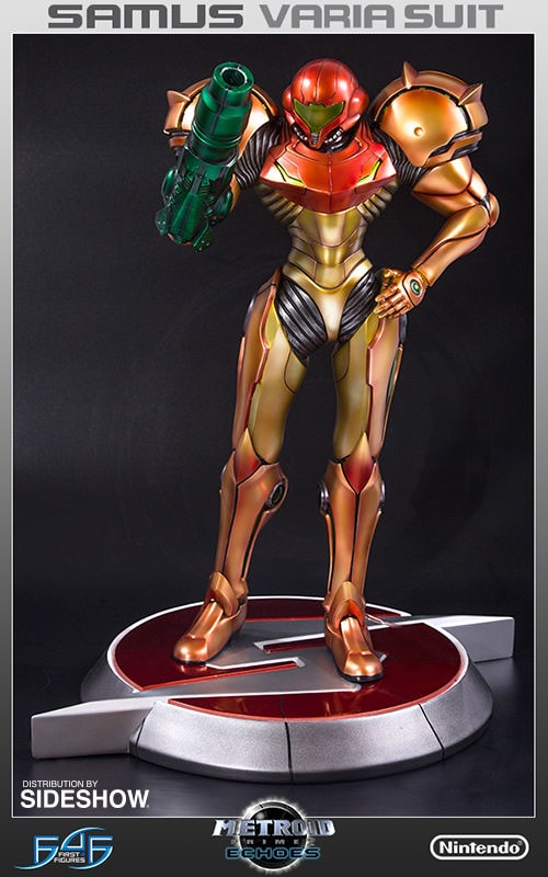 Nintendo Samus Varia Suit Statues  (Prototype Shown) View 10