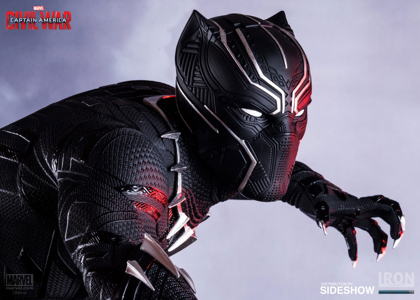 Marvel Black Panther Polystone Statue  (Prototype Shown) View 6
