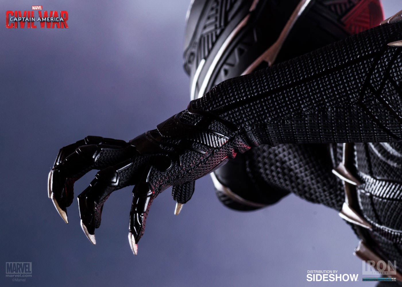 Marvel Black Panther Polystone Statue  (Prototype Shown) View 13