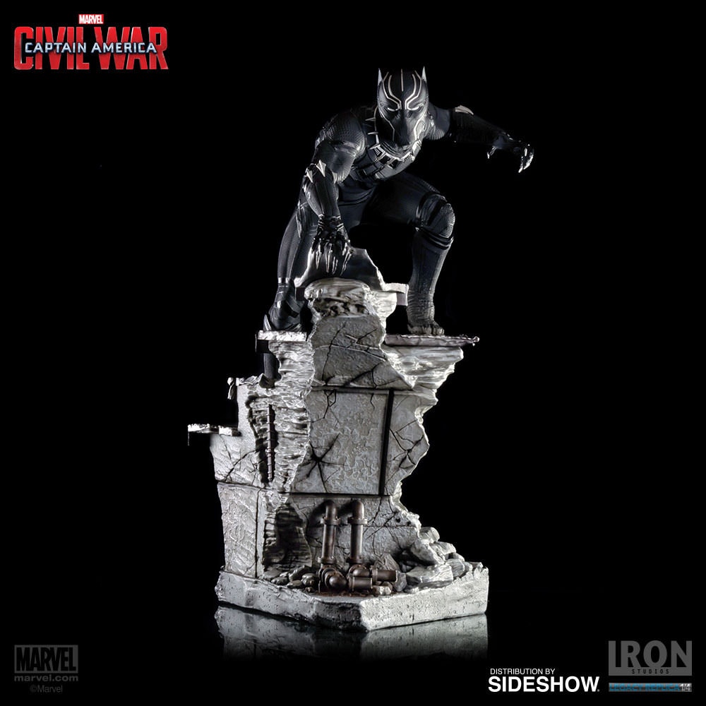 Marvel Black Panther Polystone Statue  (Prototype Shown) View 17