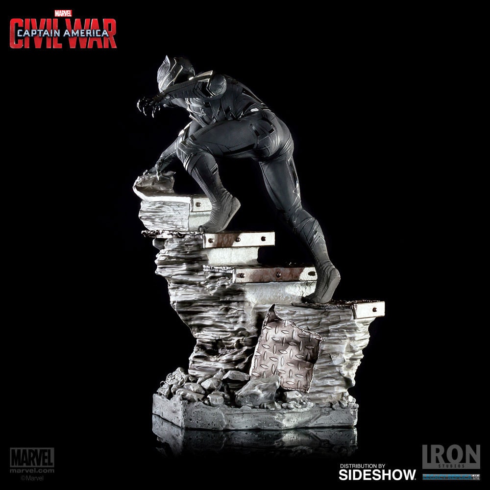 Marvel Black Panther Polystone Statue  (Prototype Shown) View 20