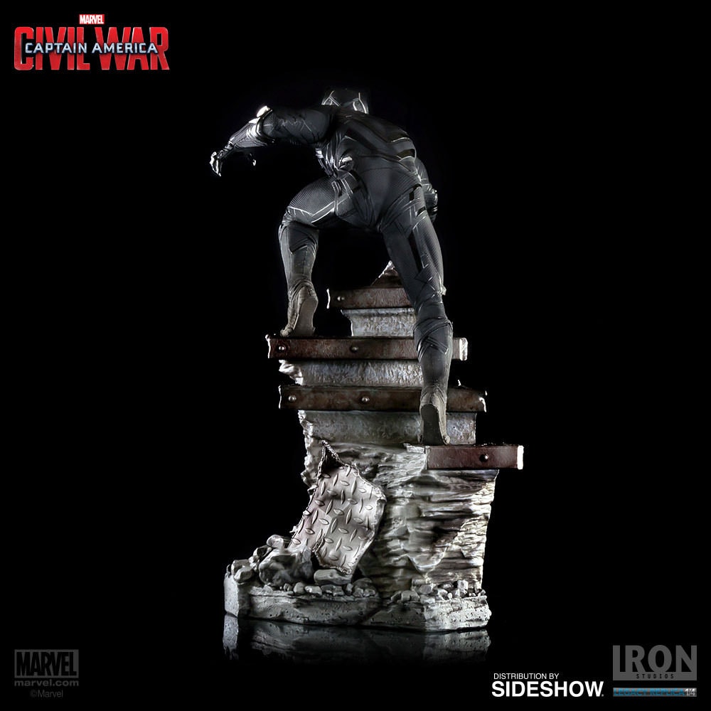 Marvel Black Panther Polystone Statue  (Prototype Shown) View 21