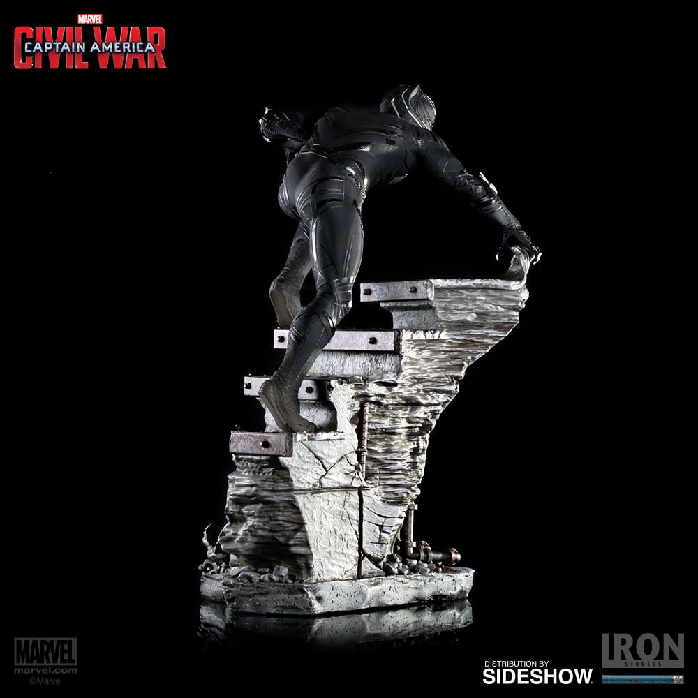 Marvel Black Panther Polystone Statue  (Prototype Shown) View 22