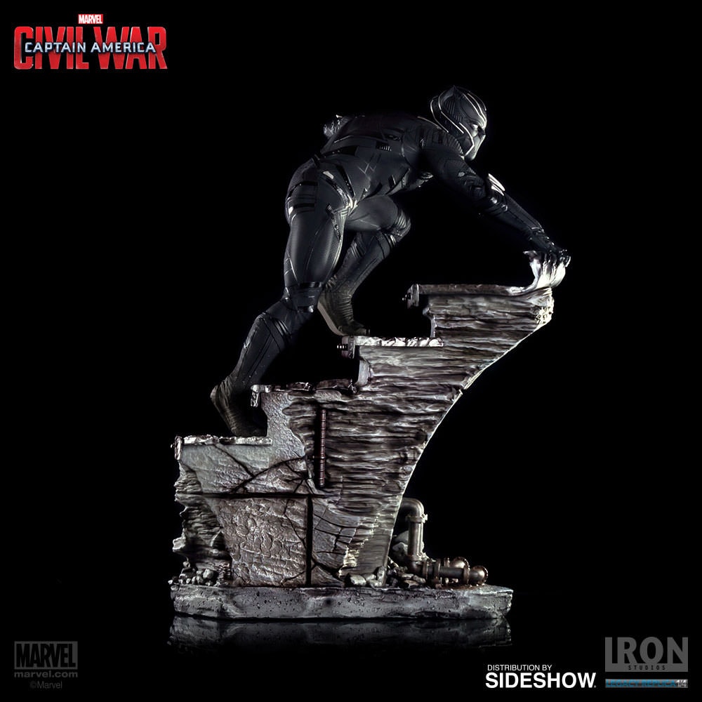 Marvel Black Panther Polystone Statue  (Prototype Shown) View 23