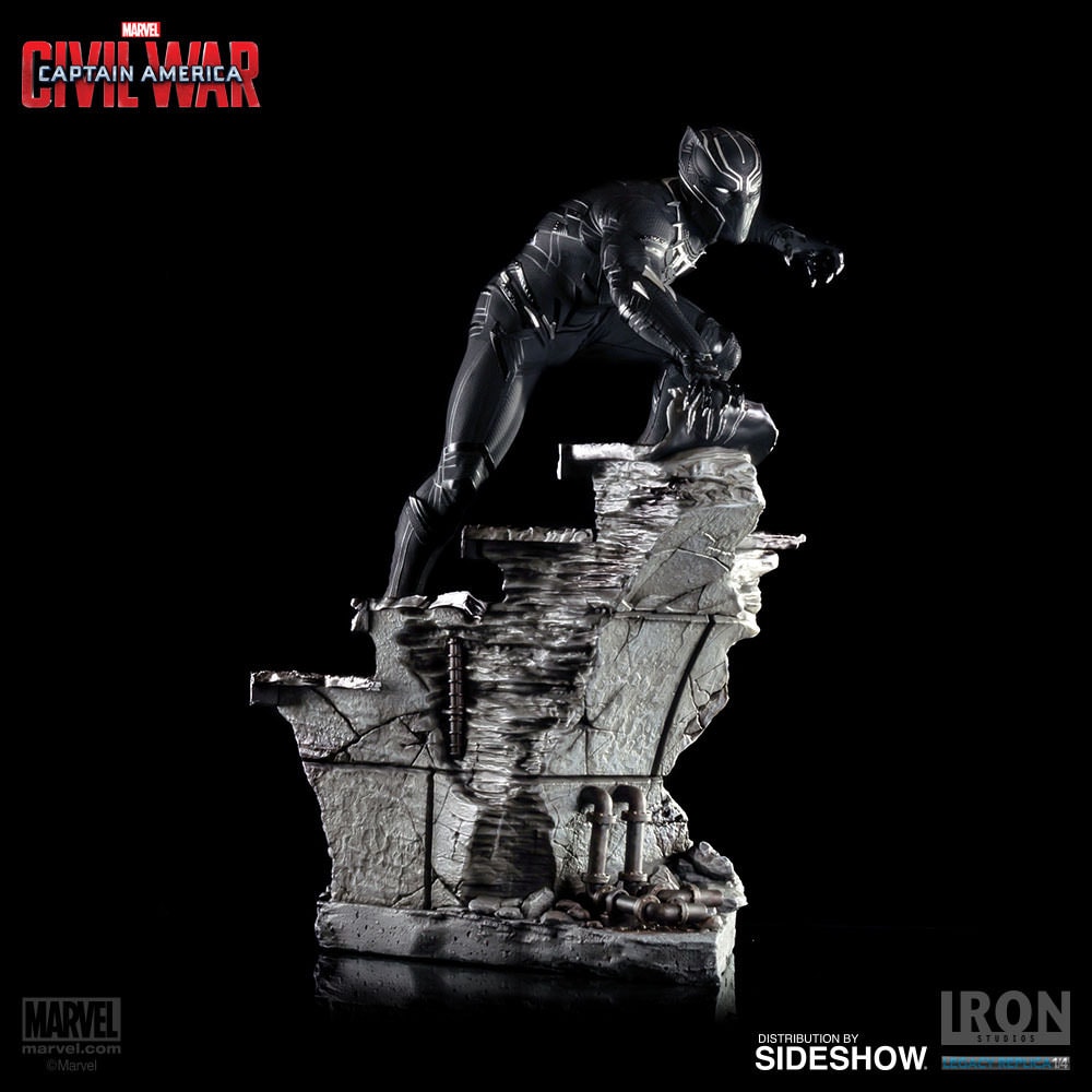 Marvel Black Panther Polystone Statue  (Prototype Shown) View 24