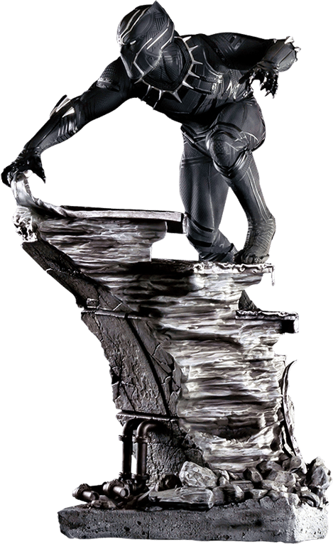 Marvel Black Panther Polystone Statue  (Prototype Shown) View 25