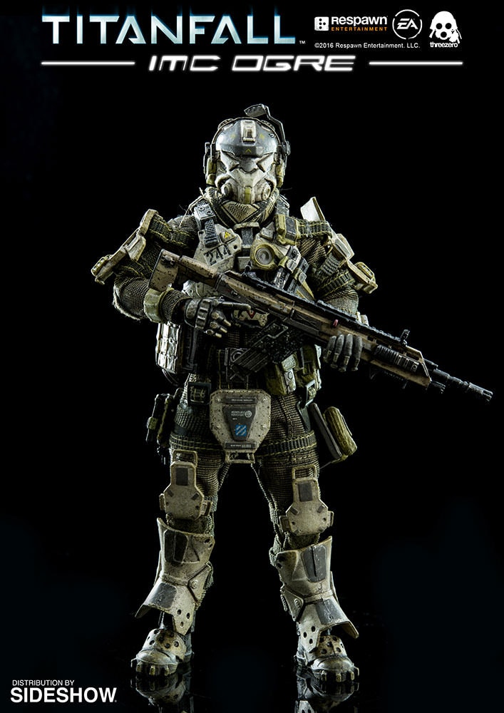 Titanfall IMC Ogre Collectible Figure  (Prototype Shown) View 7