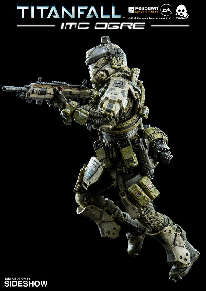 threezero TITANFALL バトルパイロット フィギュア 1/6 ThreeZero Titanfall: IMC Battle Rifle Pilot Figure (1:6