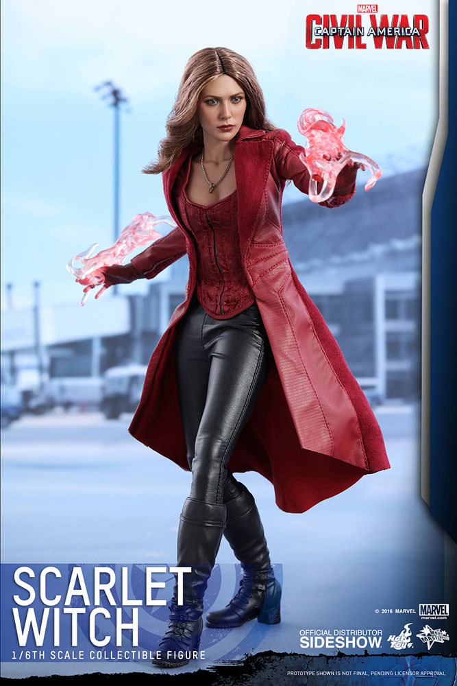 アメコミ Hot Toys Scarlet Witch Civil War Marvel Scarlet Witch Sixth Scale Figure by Hot Toys | Sideshow