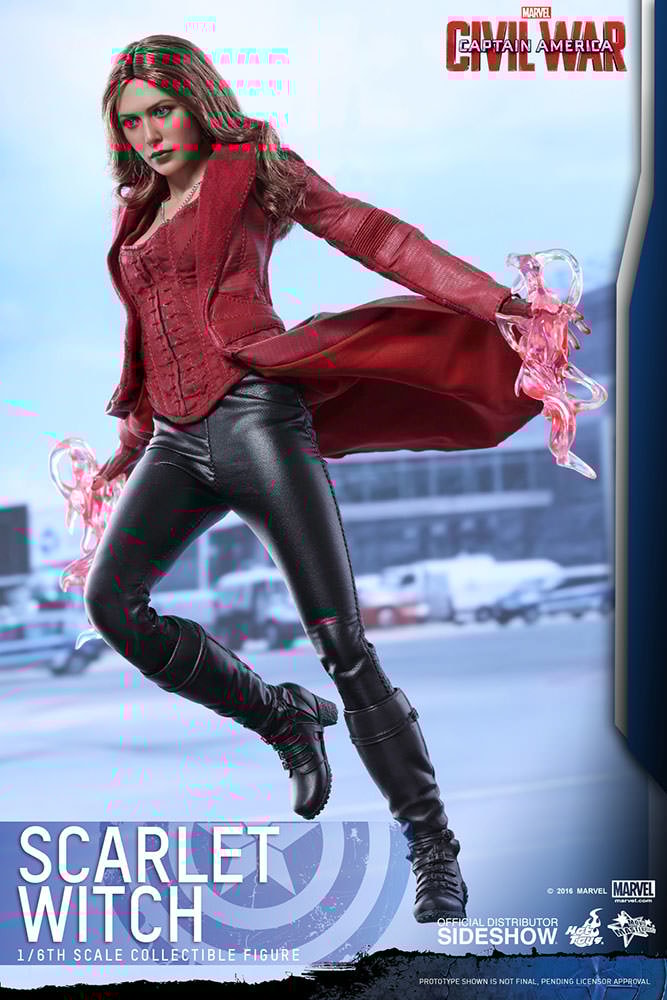 Marvel Scarlet Witch Sixth Scale Figure by Hot Toys Sideshow