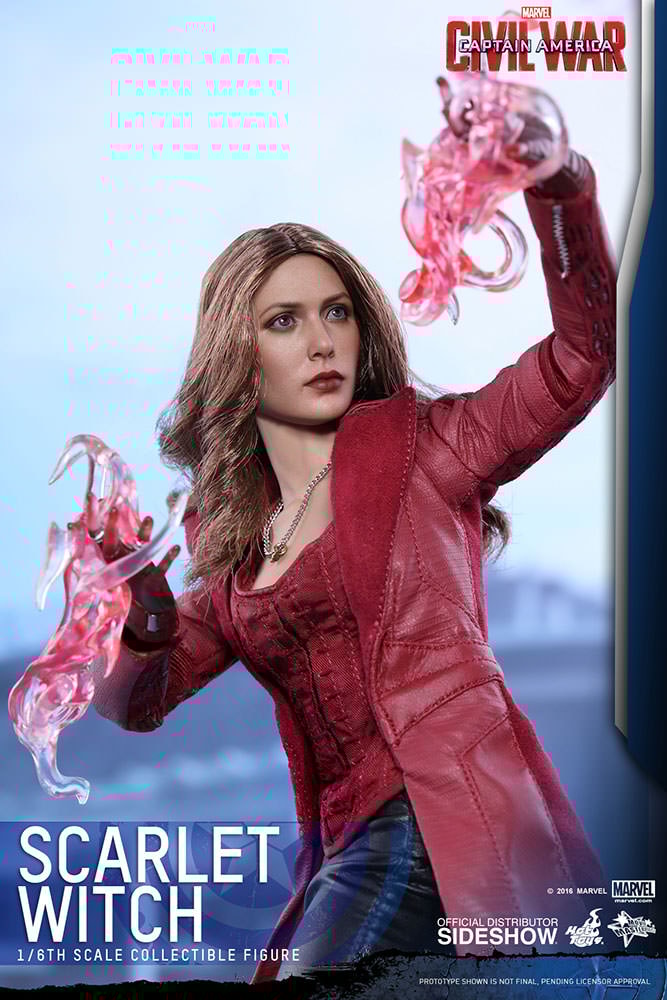Hot toys scarlet top witch civil war