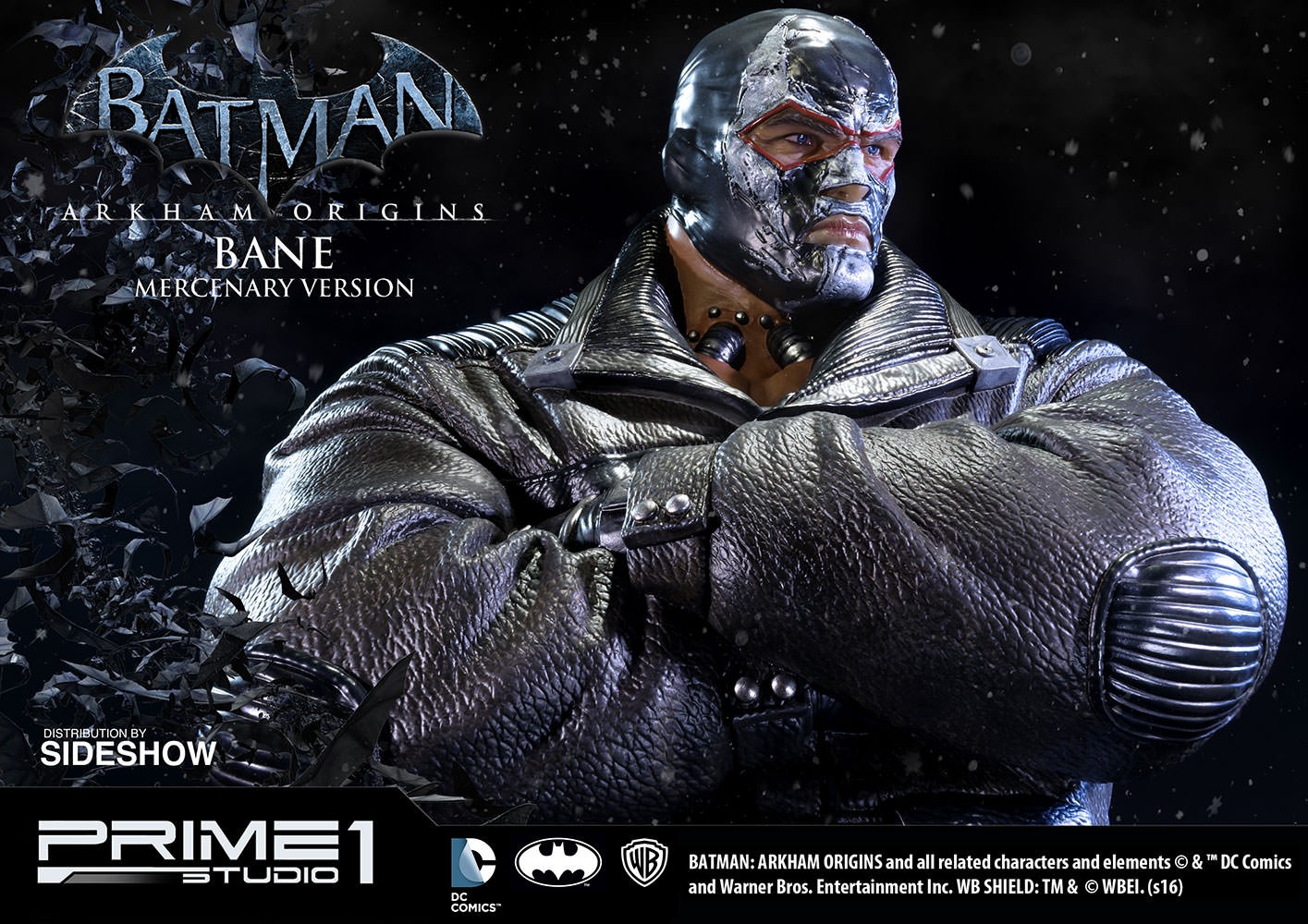 Bane Mercenary Version Statue - Arkham Origins Prime 1 | Sideshow  Collectibles, image size:1415x1000