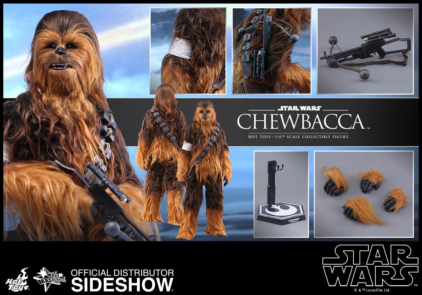 Chewbacca hot toys shop