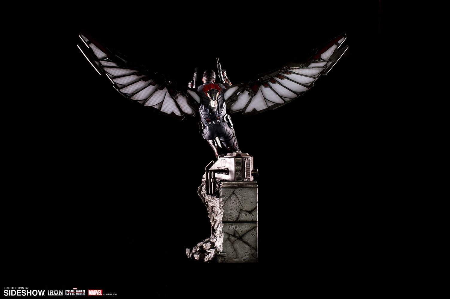 Marvel Falcon Polystone Statue  (Prototype Shown) View 5