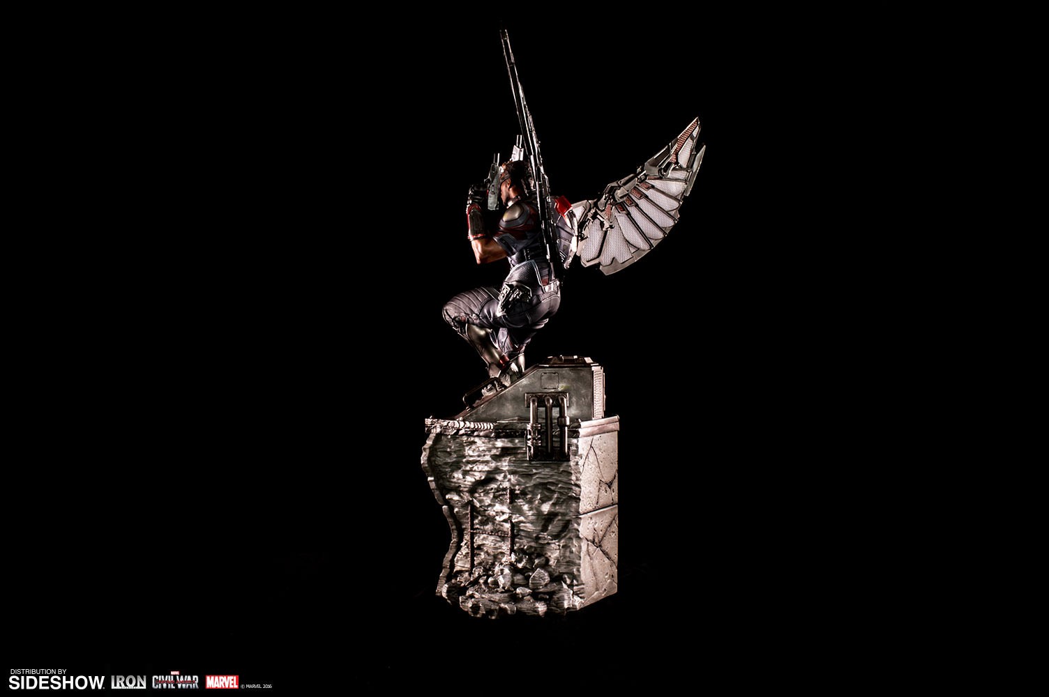 Marvel Falcon Polystone Statue  (Prototype Shown) View 6