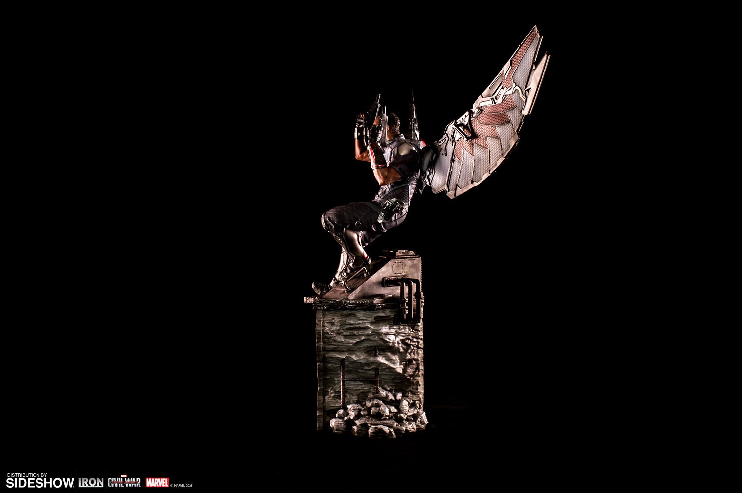 Marvel Falcon Polystone Statue  (Prototype Shown) View 7