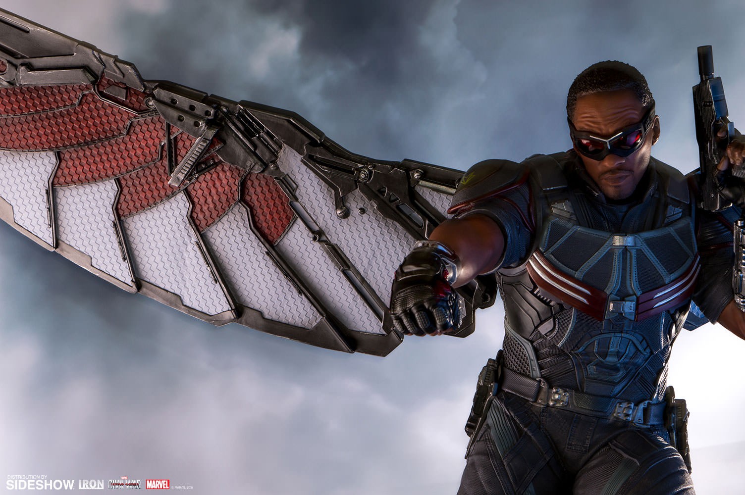 Marvel Falcon Polystone Statue  (Prototype Shown) View 19