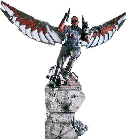 Marvel Falcon Polystone Statue  (Prototype Shown) View 20