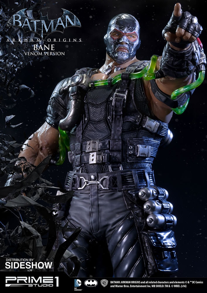 DC Comics Bane Venom Version Polystone Statue  (Prototype Shown) View 1