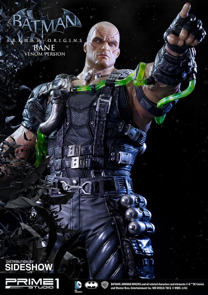 DC Comics Bane Venom Version Polystone Statue  (Prototype Shown) View 3