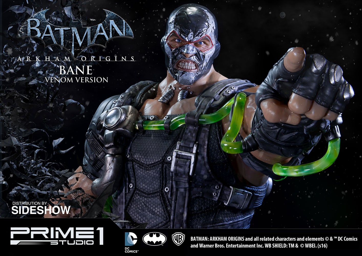 DC Comics Bane Venom Version Polystone Statue  (Prototype Shown) View 11