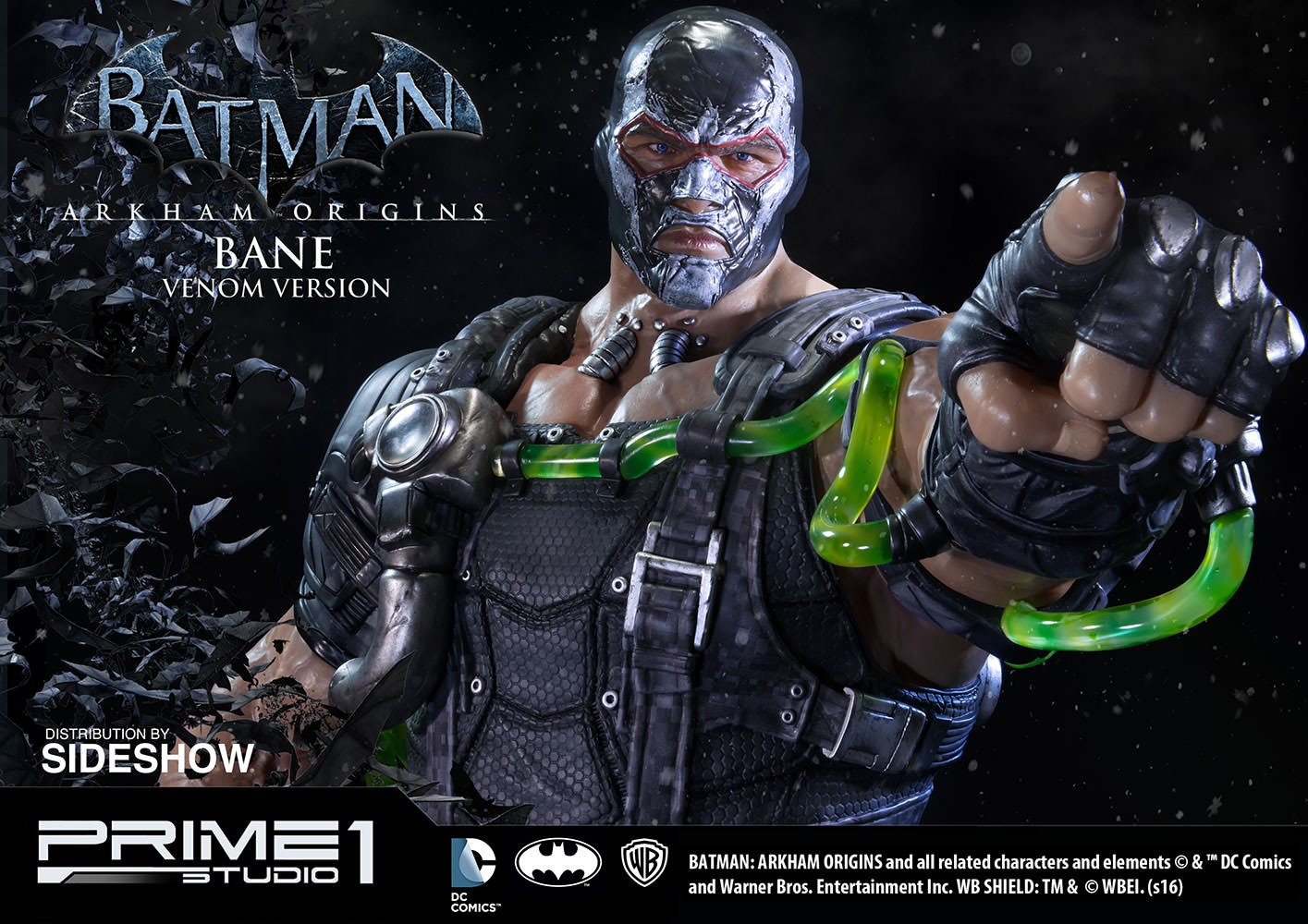 DC Comics Bane Venom Version Polystone Statue  (Prototype Shown) View 12