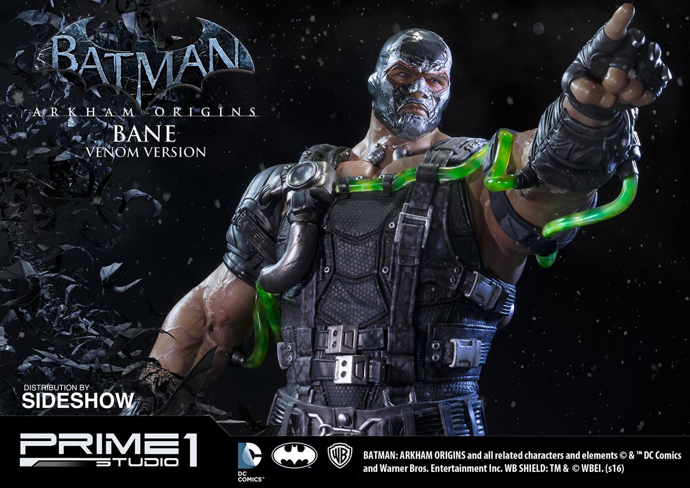 DC Comics Bane Venom Version Polystone Statue  (Prototype Shown) View 15