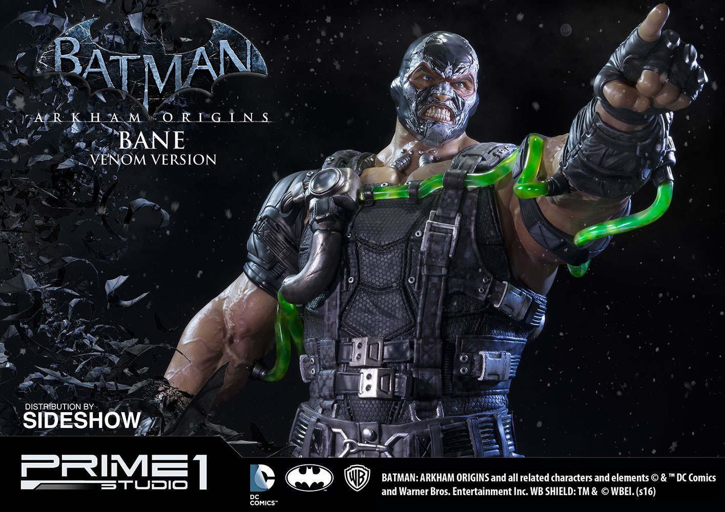 DC Comics Bane Venom Version Polystone Statue  (Prototype Shown) View 16